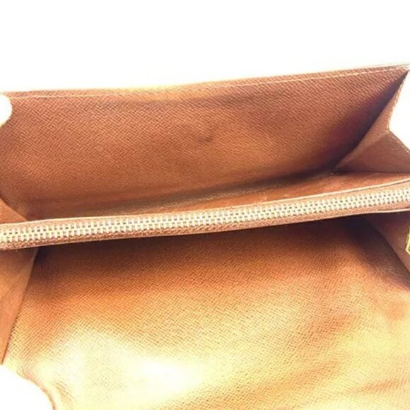 Louis Vuitton Wallet Purse Monogram Brown Woman unisex Authentic Used - Picture 4 of 12